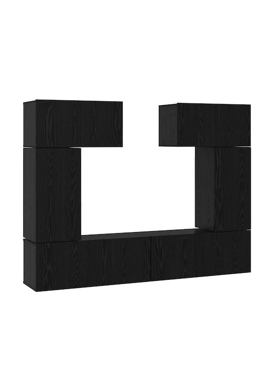 Животно помещение ТВ единица Black Oak Д80xШ30xВ30бр