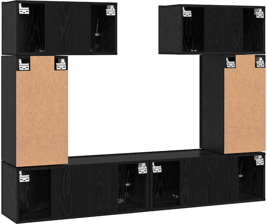 Животно помещение ТВ единица Black Oak Д80xШ30xВ30бр