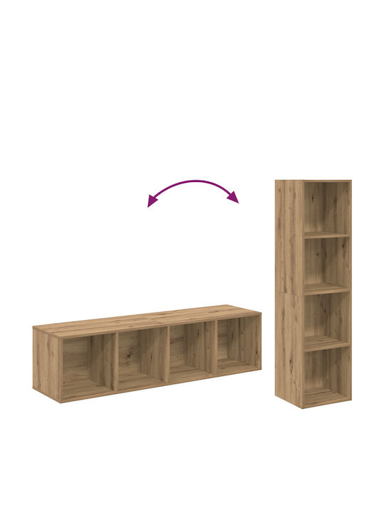 Living Room TV Unit Oak L37xW37xH142.5cm