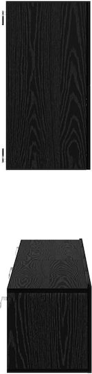 Животно помещение ТВ единица Black Oak Д100xШ30xВ30бр