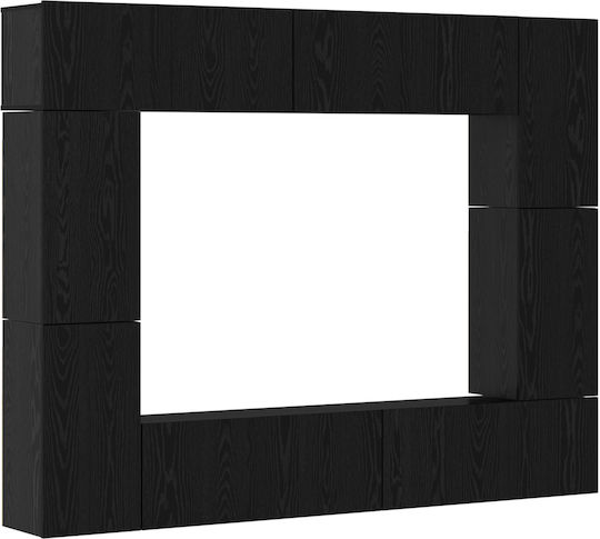 Животно помещение ТВ единица Black Oak Д80xШ30xВ30.5бр