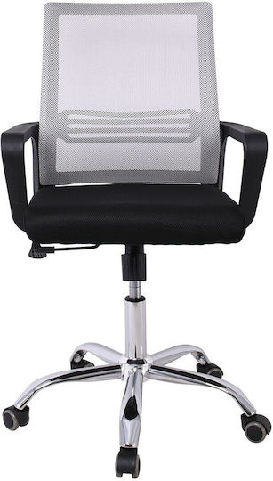 Woodwell Bf2110 Office Chair With Grey - Black Recline