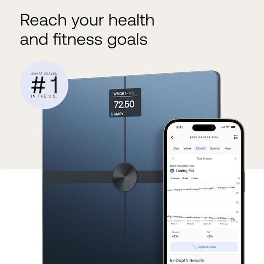 Withings Body Smart Bathroom Scale Black