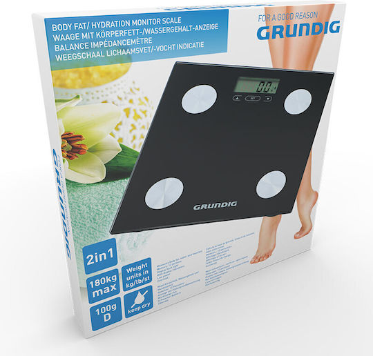 Grundig Дигитална Кантар в Черен цвят 18682