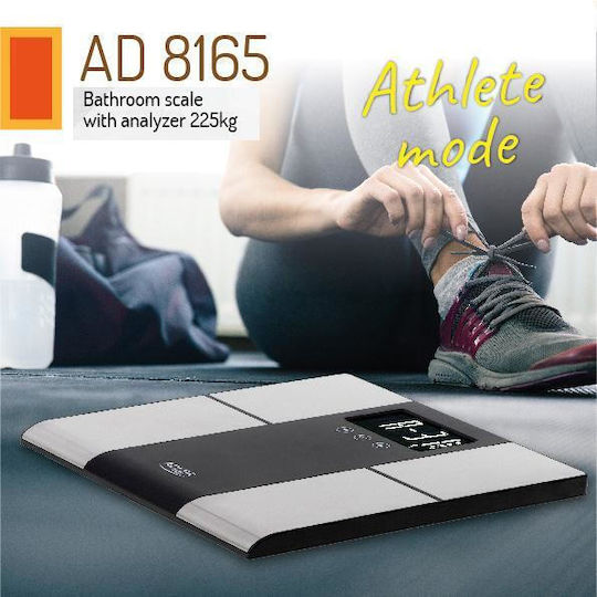 Adler AD 8165 Дигитална Кантар С анализ на мазнини в Сребрист цвят