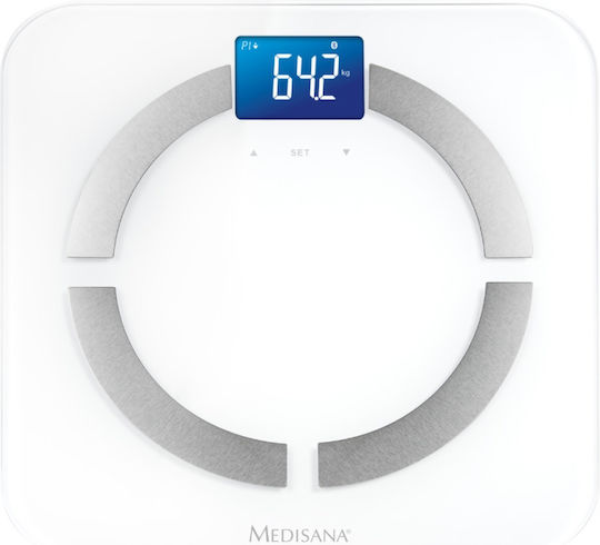 Medisana BS 430 Connect Smart Cantar cu Analizator de Grasime & Bluetooth in culoare Transparent