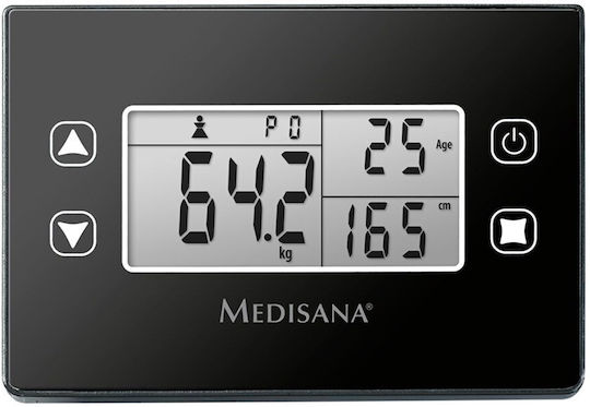 Medisana BS 460 Ψηφιακή Ζυγαριά 180kg με Λιπομετρητή Ασημί