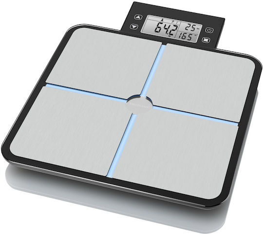 Medisana BS 460 Ψηφιακή Ζυγαριά 180kg με Λιπομετρητή Ασημί