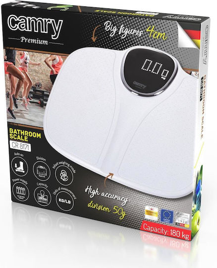 Adler Digital Badezimmerwaage in Weiß Farbe CR 8171W