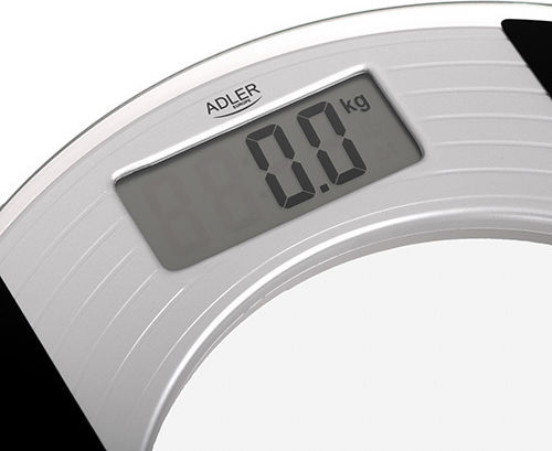 Adler Digital Badezimmerwaage in Schwarz Farbe AD 8122