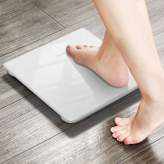 Hoco Ψηφιακή Ζυγαριά 150kg Λευκή 302564