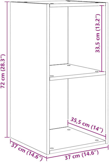 Vidaxl 4 Τεμάχια Βάσεις Τηλεοράσεων Παλιό Ξύλο 37 X 37 X 72 Εκ Επεξεργασμένο Ξύλο