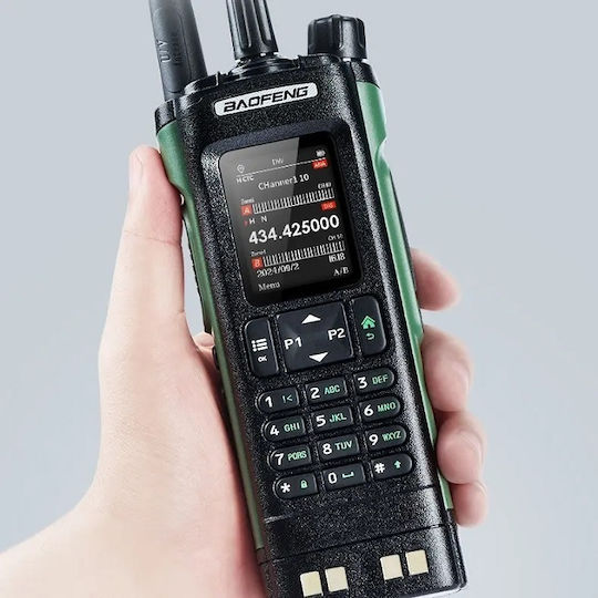 Baofeng UV-32 Ασύρματος Πομποδέκτης UHF/VHF 10W με Έγχρωμη Οθόνη