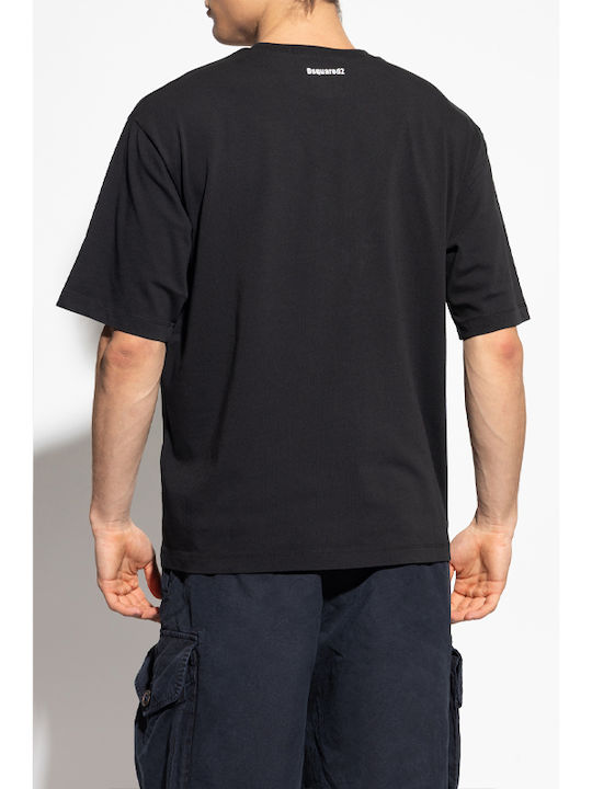 Dsquared2 T-shirt Μαυρο
