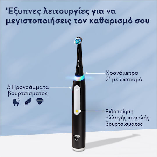 Oral-B Oral Electric Toothbrush with Pressure Sensor and Travel Case Black