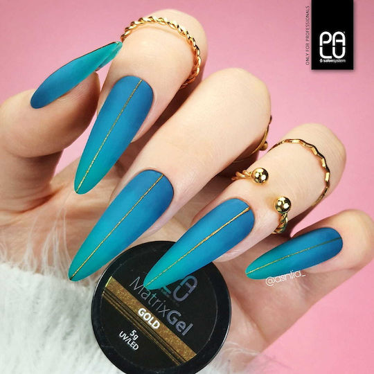 Palu Semi-Permanent Nail Polish Turquoise Am6 11gr 1pcs