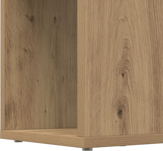 Библиотека Масивен Дъб 80x24x124см