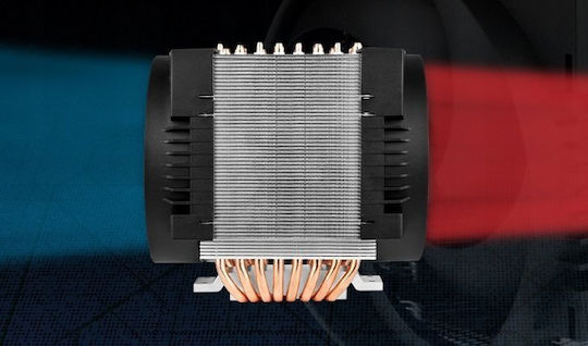 Arctic Freezer 4U-M Rev. 2 CPU Kühlung Doppellüfter für Socket / Schwarz