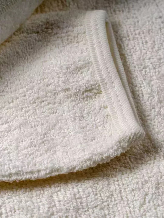Hooded Baby Bath Towel white