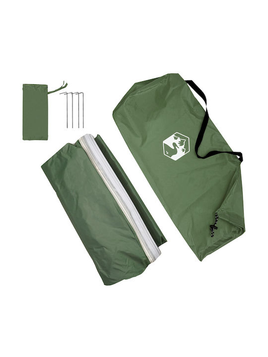 vidaXL Τέντα Βεράντας Πράσινη 3x2.4m