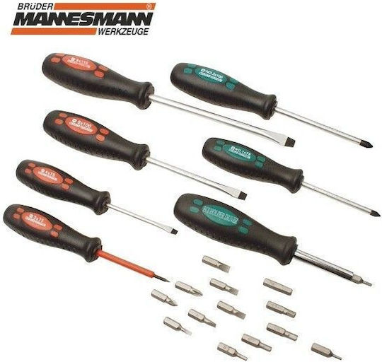 Schraubendreher-Bit-Set 21-teilig Mannesmann 1190-21
