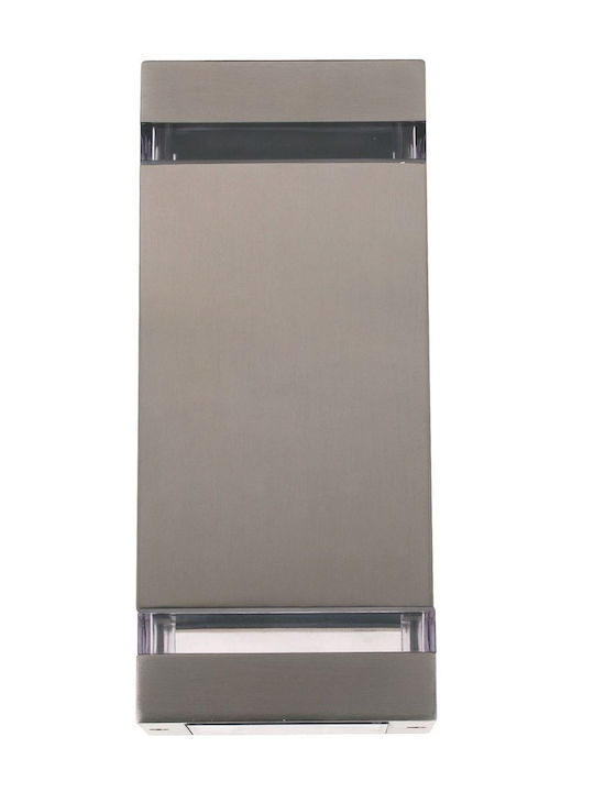 Horoz Electric Wandmontiertes Außen-Spotlight GU10 IP44 Doppelstrahl 35εκ.