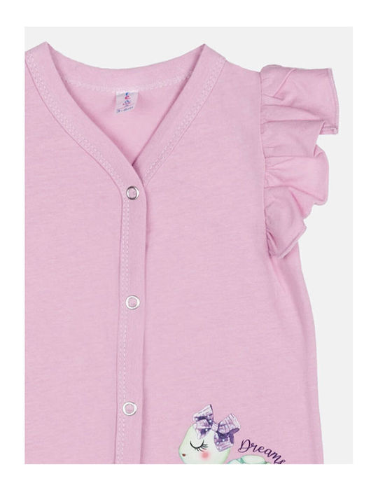 Joyce Body pentru Bebeluși Mâneca scurta Lilac