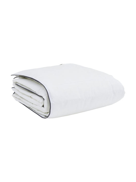 vidaXL Bettbezug Einzelbett 140x220 White