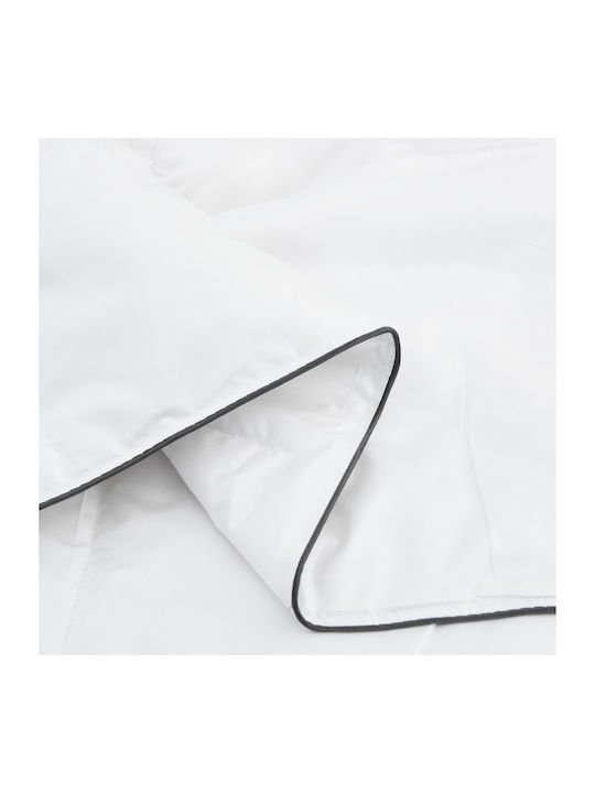 vidaXL Плик за Завивка Кинг Сайз 260x220 Бял