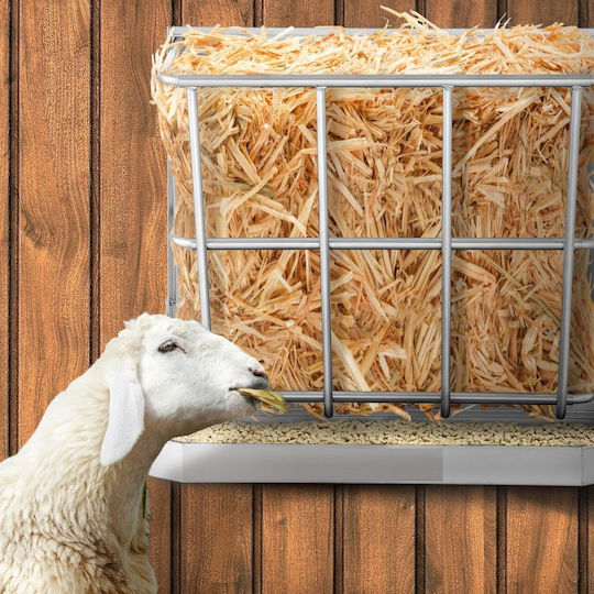 Vivatechnix Metallische Tierfutterautomat mit 70lt Kapazität 58x30x60cm