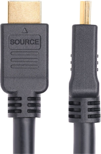StarTech HDMI 2.0 Premium High Speed 4K 60Hz HDR Cable HDMI male - HDMI male 10m Μαύρο