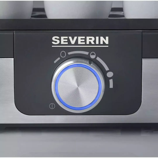 Severin EK3163 Egg Cooker 3 Positions Silver