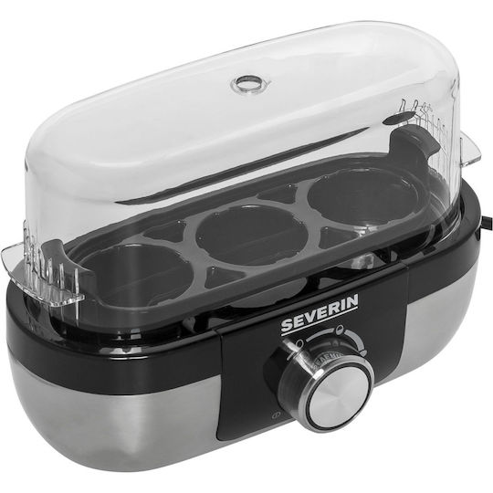 Severin EK3163 Egg Cooker 3 Positions Silver