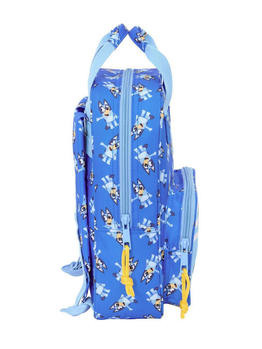 Bluey Schulranzen Rucksack Kindergarten Blau
