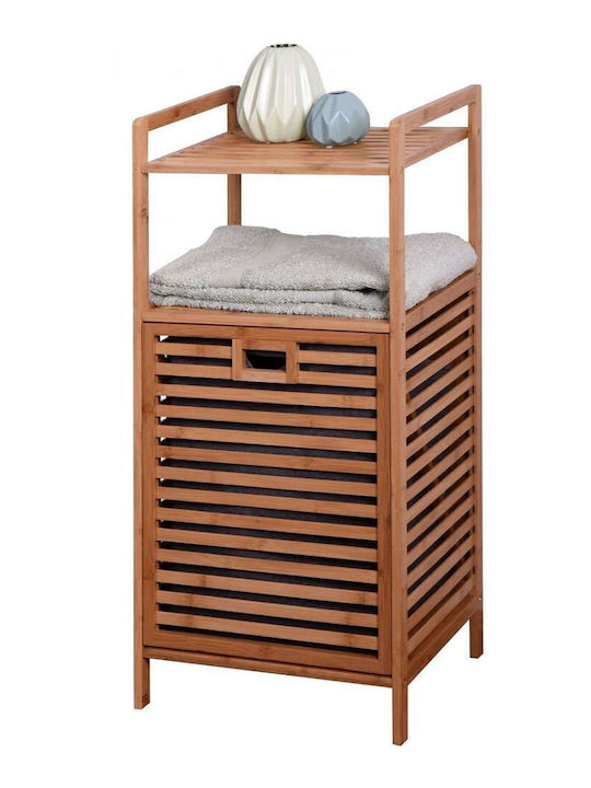 Max Home SJ-218014 Καλάθι Απλύτων Bamboo 44x33x96cm Καφέ Max Home SJ-218014 Καλάθι Απλύτων Bamboo 44x33x96cm Καφέ