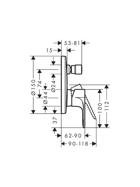 Hansgrohe für Badewanne