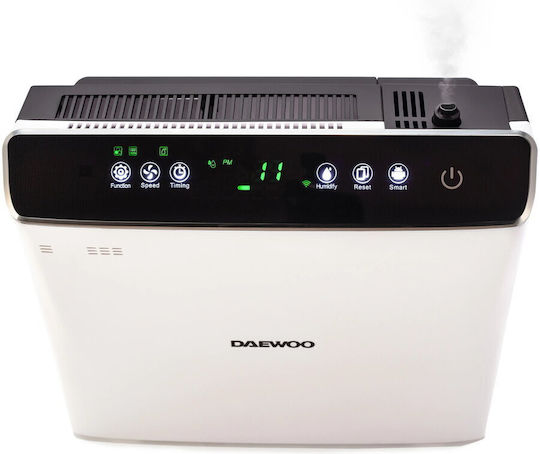 Daewoo Purificator de Aer / Umidificator 75W pentru Spații 32m²