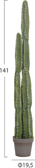 Decorative Synthetic Plant Hm4741 Cactus Pot Φ19 5x141cm Decorative Synthetic Plant Hm4741 Cactus Pot Φ19 5x141cm