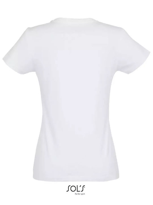 Sol's Imperial Γυναικείο Διαφημιστικό T-shirt Κοντομάνικο White
