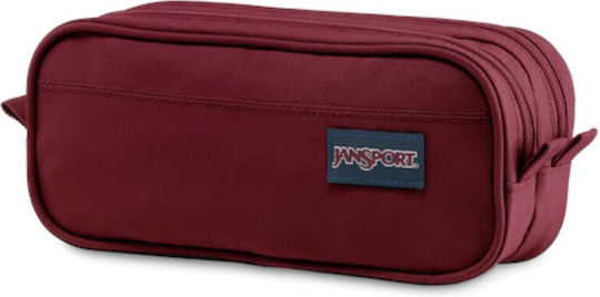 Jansport Κασετίνα Βαρελάκι Κόκκινη