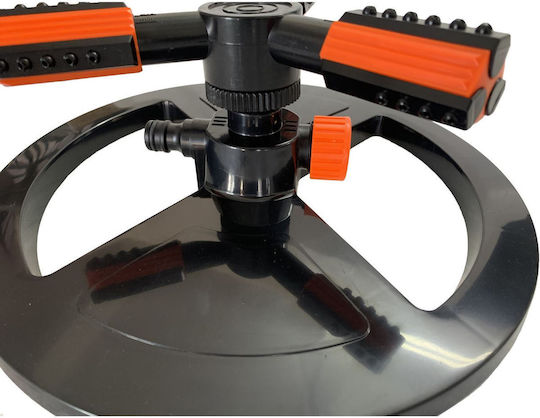 Strend Pro S1001 3-arm Rotating Sprinkler Black Pvc
