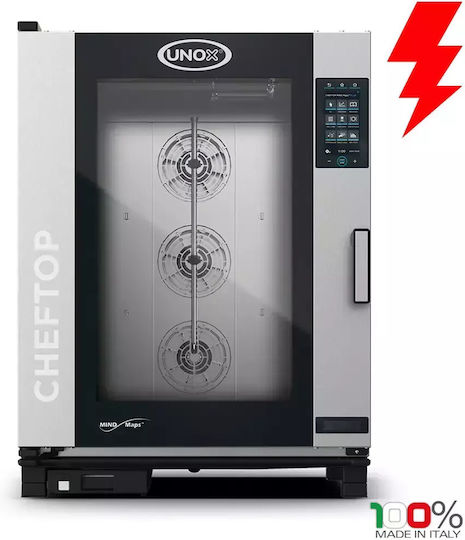 Unox ChefTop XEVC Електрически Фурна с Пара 30.8кВт 1021-EPRM