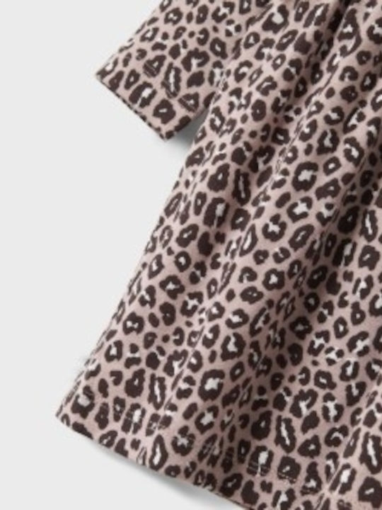 Children's Dress Long Sleeve Animal Print Lila