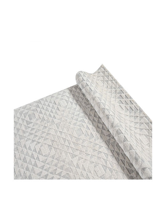 Polcarpet Vera Teppich Rechteckig Synthetisch,Polyester/Cotton/Leather Ecru