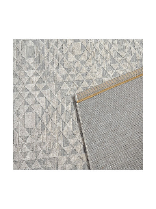 Polcarpet Vera Teppich Rechteckig Synthetisch,Polyester/Cotton/Leather Ecru