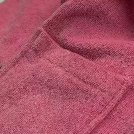 Kinder Strandponcho Serafino Für Mädchen Pool Rosa