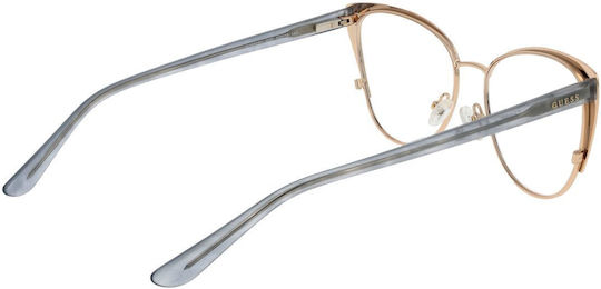 Women's Prescription Eyeglass Frame Guess Gu50121 53020