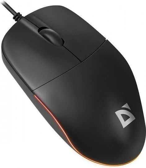 Defender Wired Mouse Black