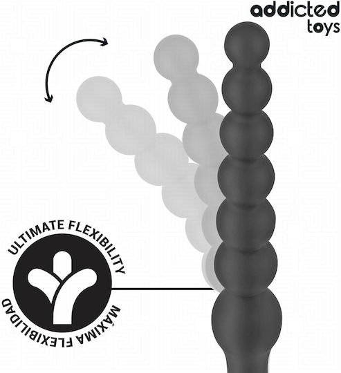 Addicted Toys Analdildo Mittel Schwarz
