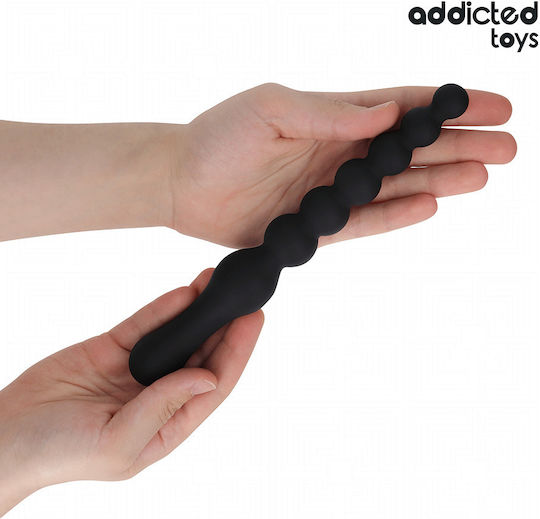 Addicted Toys Analdildo Mittel Schwarz